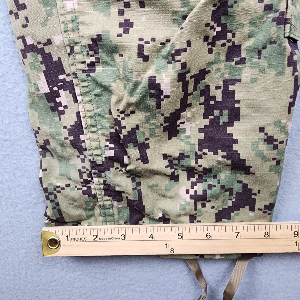 M & M Manufacturing Pants Mens M 33x31 Green NWU Type III Camo Cargo Workwear